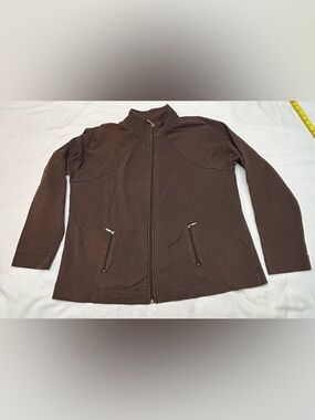 Women’s Northern Reflections Full-Zip Athletic Jacket - Solid Brown